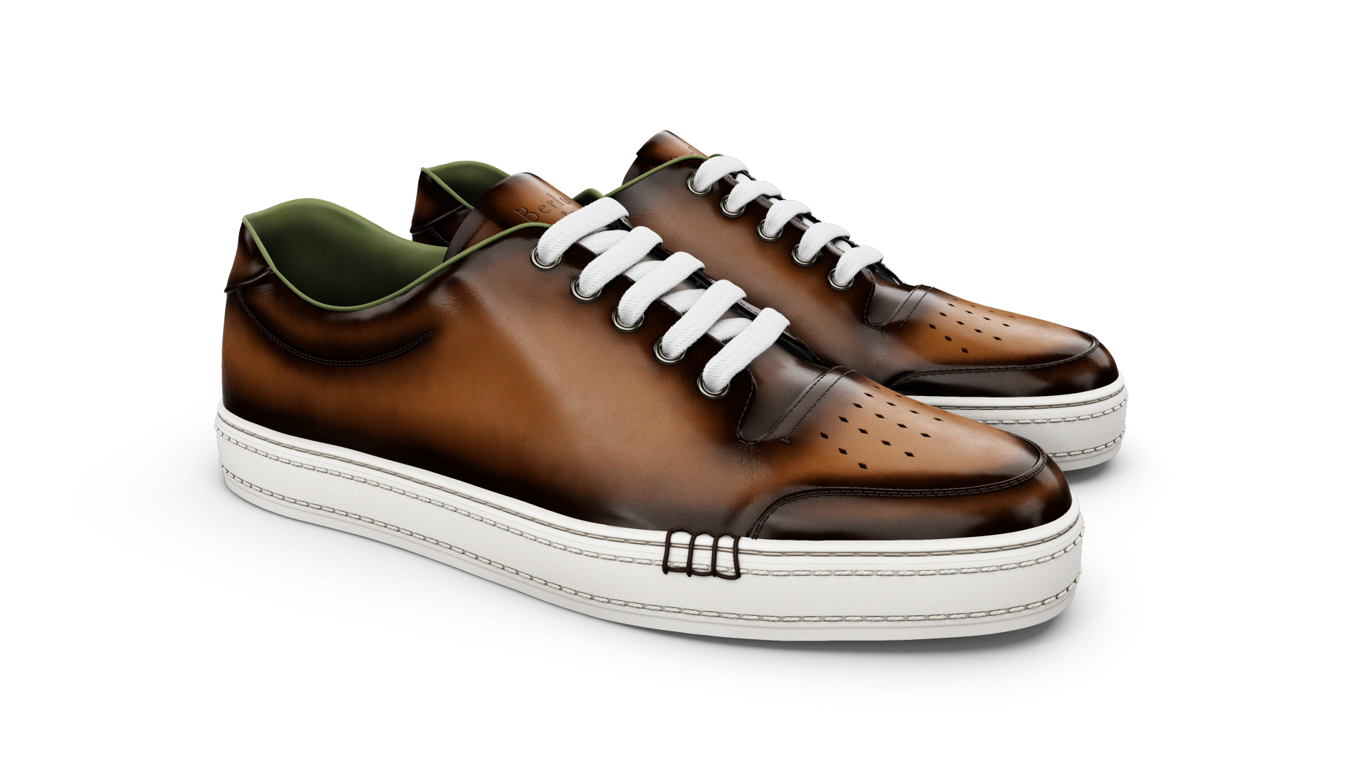 3D visual, 3D Configurator, 3D shoes, Photorealistic 3d visuals, Berluti