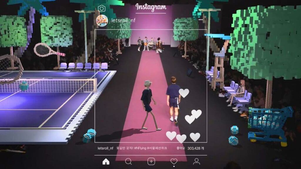 GIANTSTEP's AR runwayshow