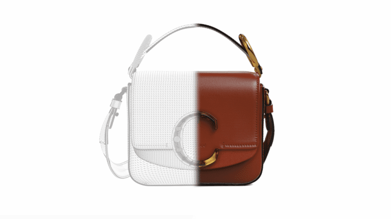 3D modelling of a Chloé bag by SmartPixels