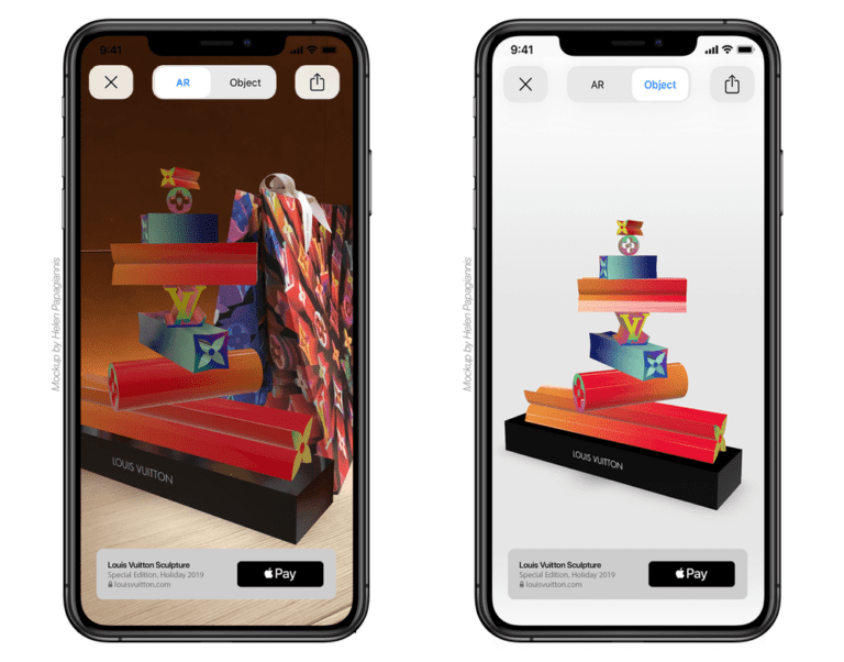 Augmented Reality solution by LV