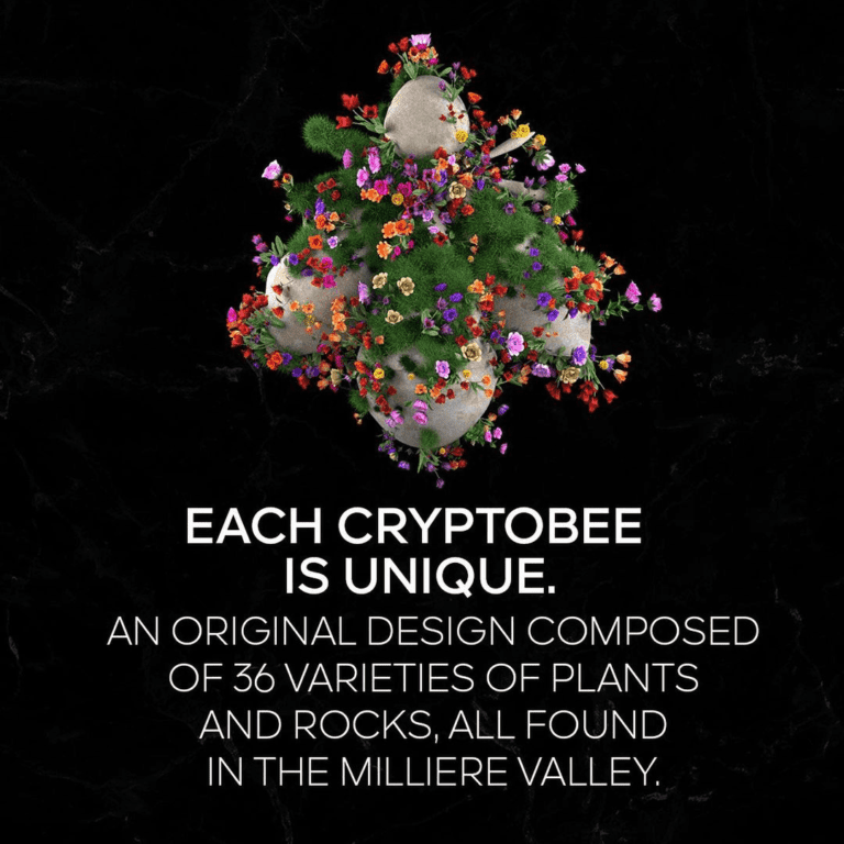 Guerlain's Cryptobees NFT