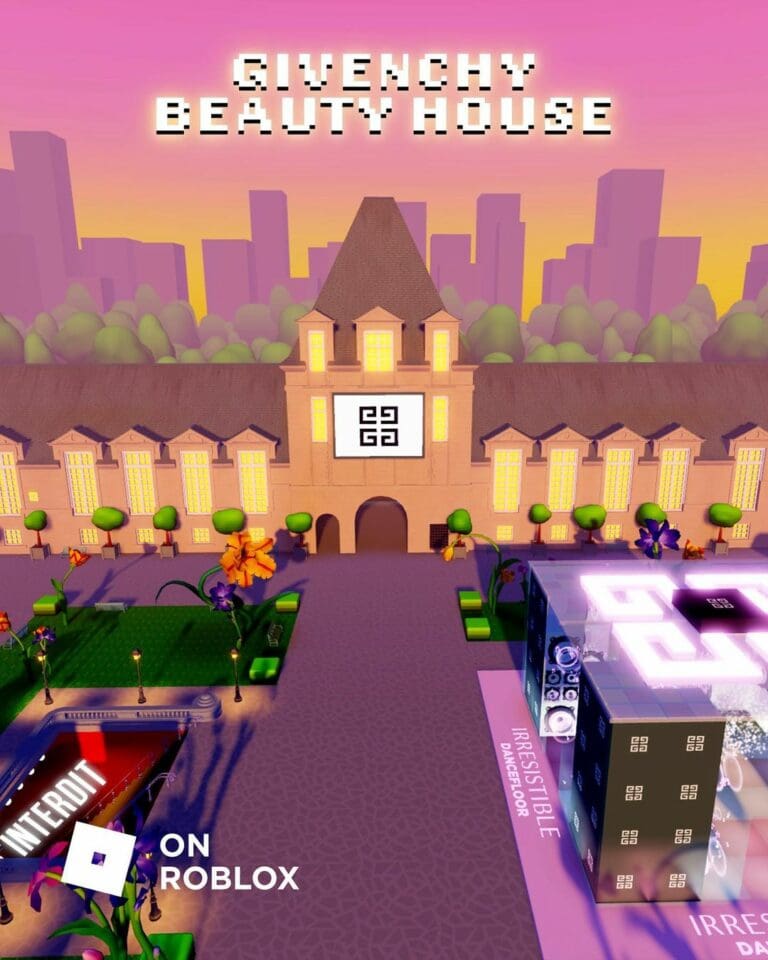 Givenchy Beauty House sur Roblox