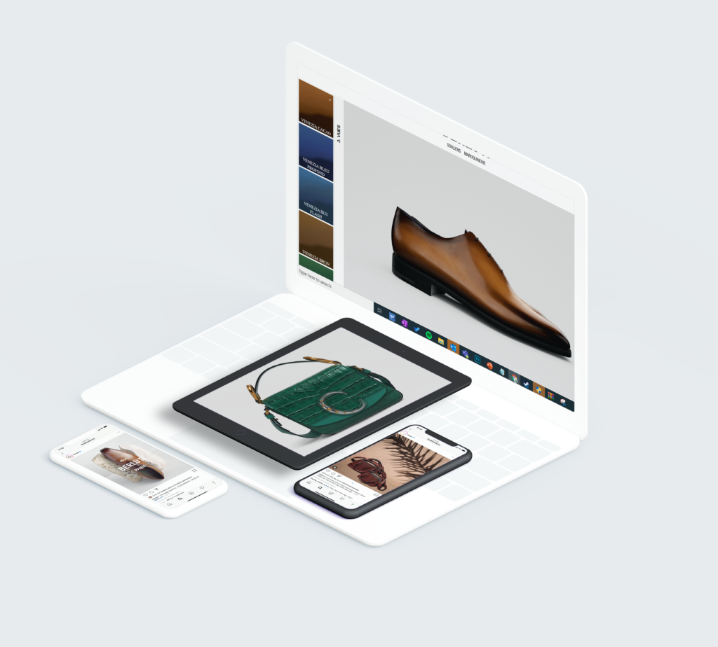 3D visuals for product pages