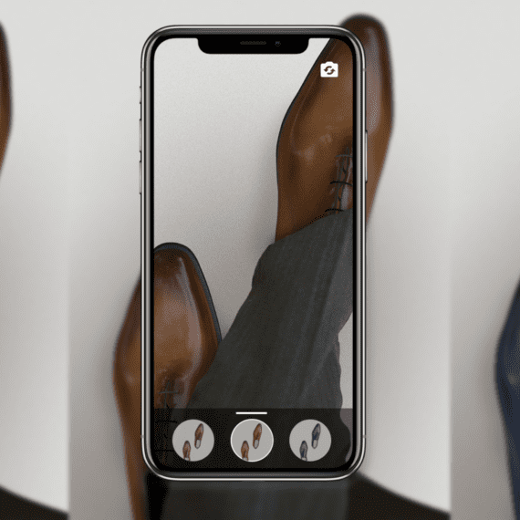 Essayage virtuel chaussures by SmartPixels