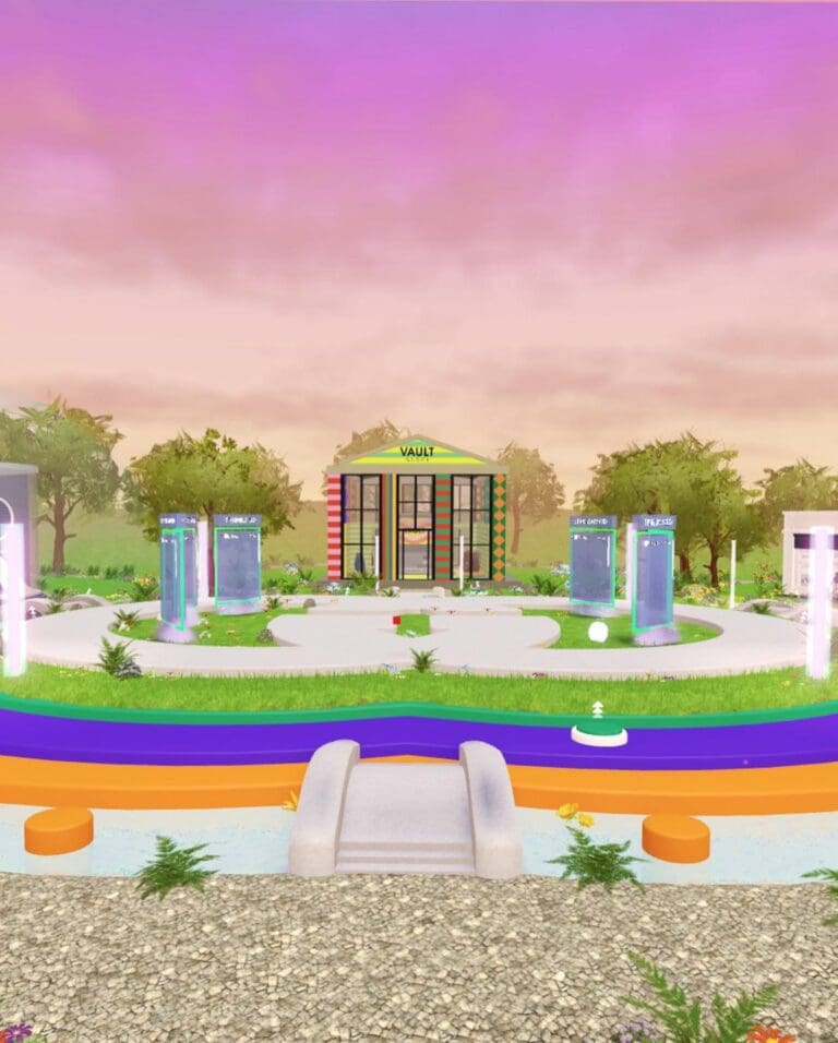 Metaverse universe of Gucci : THE VAULT