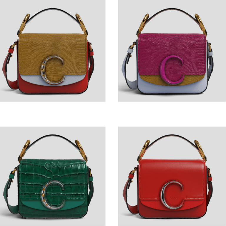 3D personalized renderings realized by SmartPixels for Chloé bags