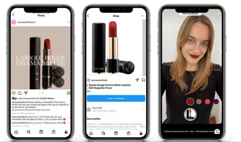 Yves-Saint-Laurent beauty virtual-try-on filter